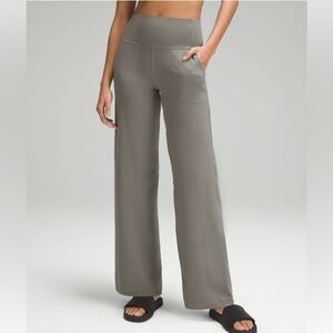Lululemon Align Wide Leg Pant in Grey Sage size 8